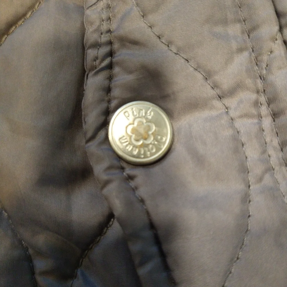 Gray quilted jacket By Pink Platinum